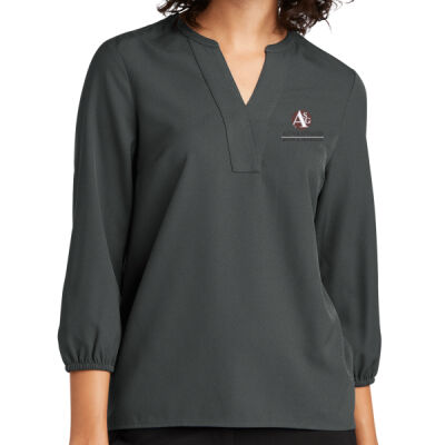 Advantage Signs - Ladies 3/4 Sleeve Tunic Blouse Thumbnail