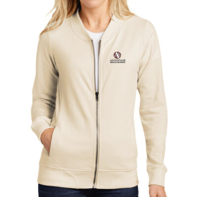 Advantage Signs - Ladies Lightweight French Terry Bomber Thumbnail