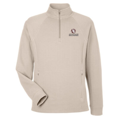 Advantage Signs - Men's Rhythm Waffle Quarter-Zip Pullover Thumbnail