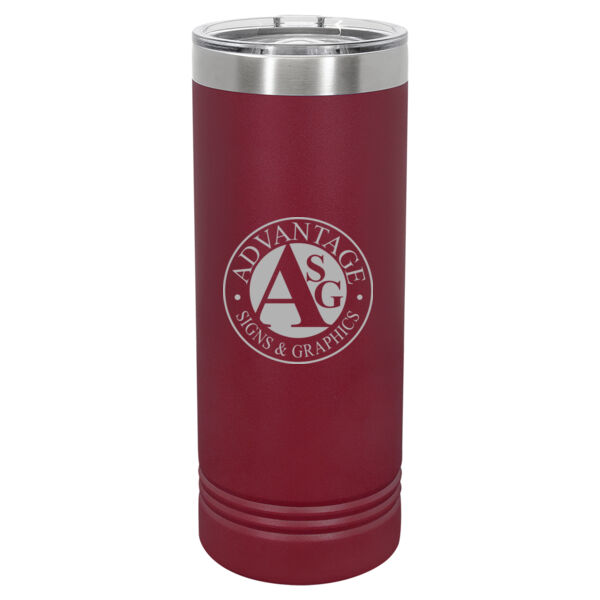 Advantage Signs - Polar Camel 22 oz. Skinny Tumbler with Slider Lid Thumbnail