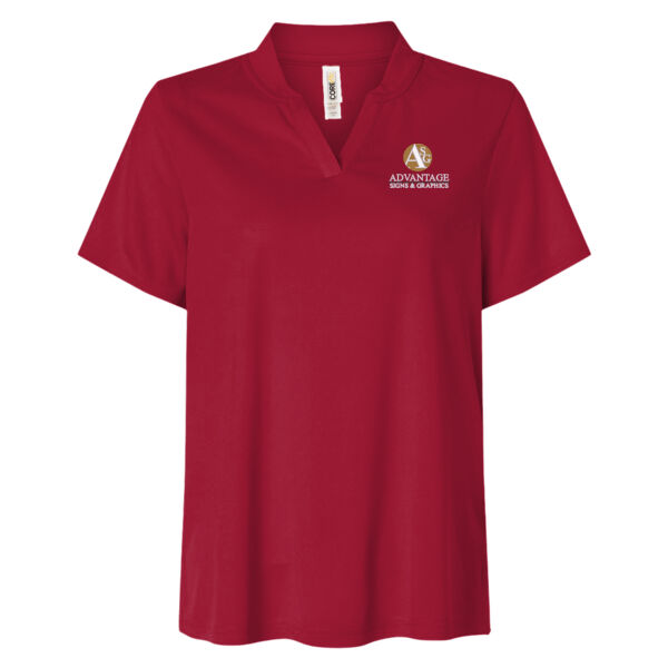 Advantage Signs - Women's Nova Performance Pique Polo Thumbnail