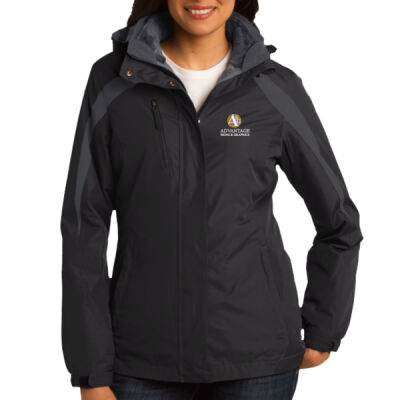 Advantage Signs - Ladies Colorblock 3 in 1 Jacket Thumbnail