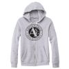 Adult Triblend Full-Zip Fleece Hooded Sweatshirt Thumbnail